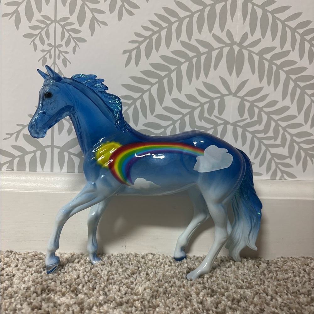 Breyer Day Dreamer Glossy Rainbow Horse #62053 Retired Harper Rare